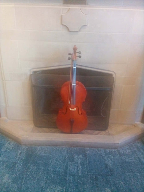 The Maestro’s Cello – Hand-Finished 4/4 Statement Piece for Luxury Interiors